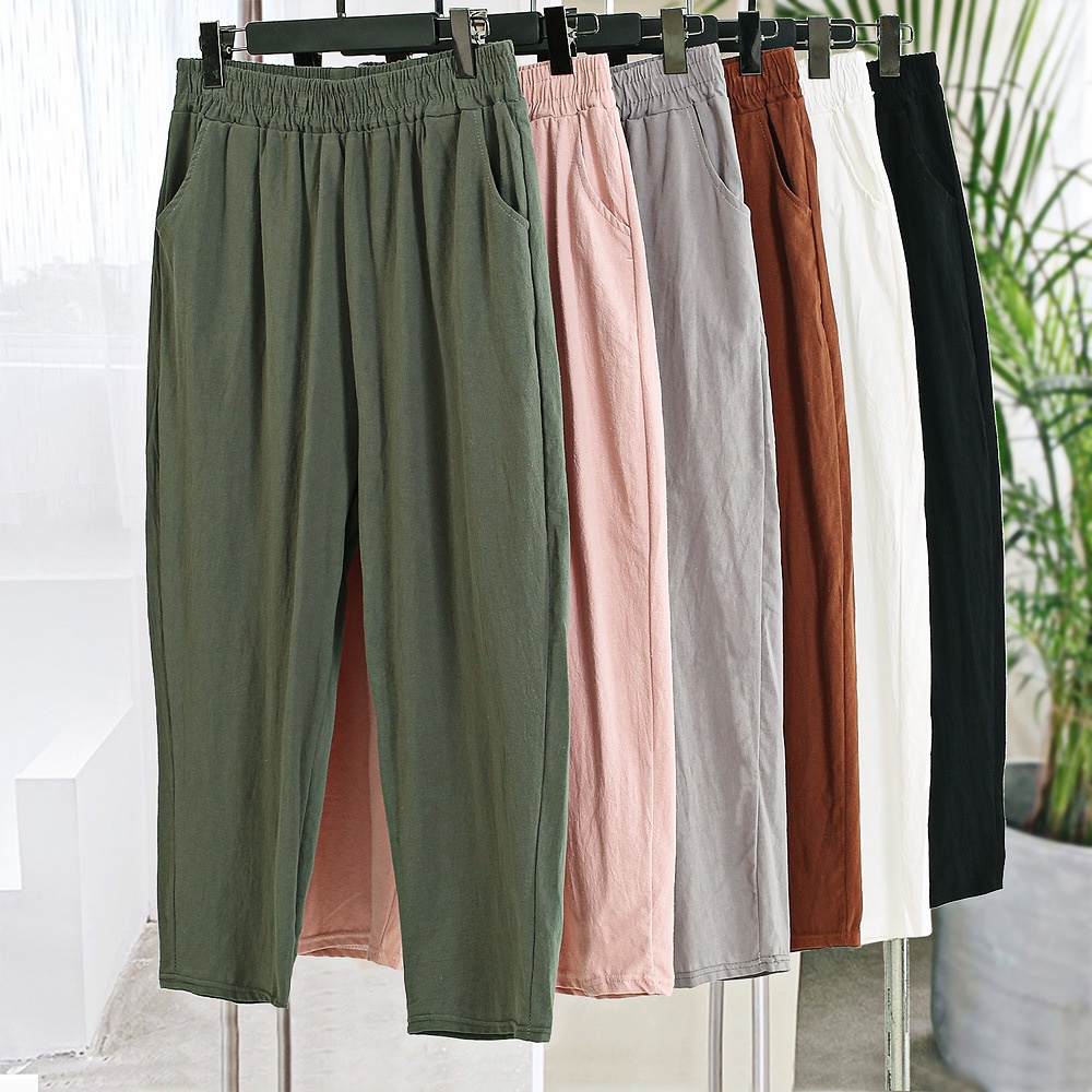 [TOYOU SHOP M46] PANTS POLOS | CELANA PANJANG WANITA | LONG PANTS KOREA WANITA | CELANA SANTAI | PREMIUM ALL SIZE