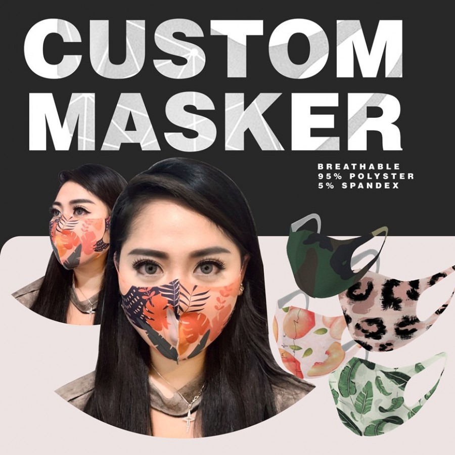 Custom Masker - Scuba Full Print