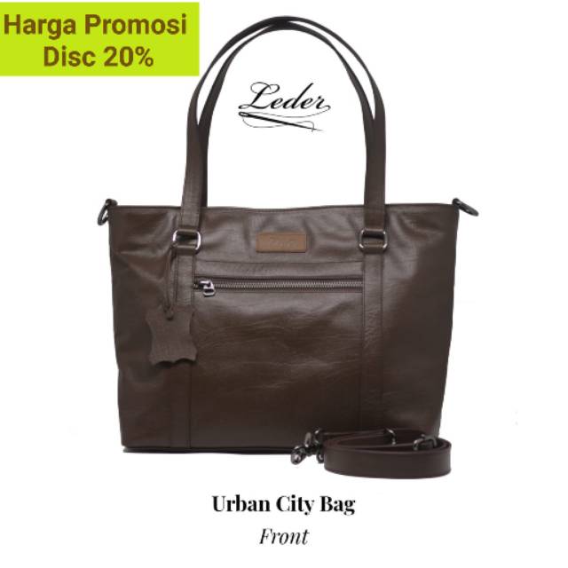 Tas Kulit Wanita (100% Kulit Asli) - Urban City Bag by LEDER