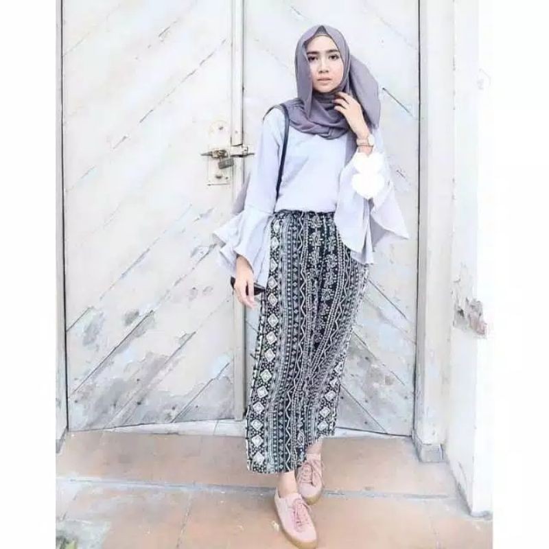 KULOT ETNIK / KULOT MOTIF ETNIK / KULOT RAYON