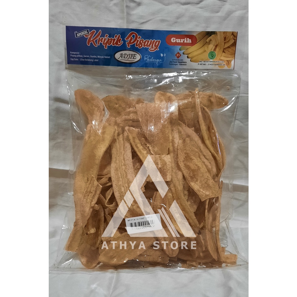 

Keripik Pisang Original Gurih Asin Jie Food 250gram | Oleh oleh khas Pekalongan | oleh oleh asli Pekalongan | oleh oleh pekalongan | Khas Pekalongan | athya store