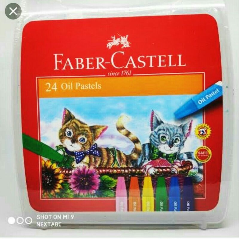 

Crayon oil pastel 24 fabercastell