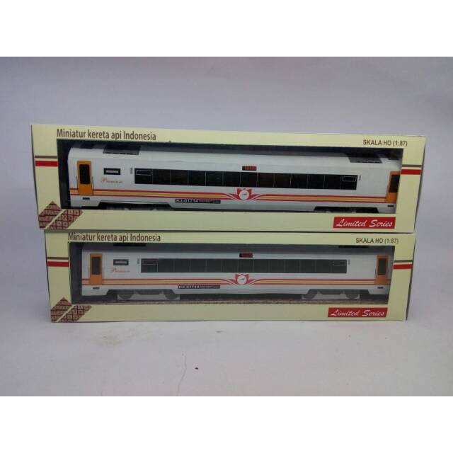 Paket 2pcs Gerbong makan KMP Premium - miniatur kereta api indonesia