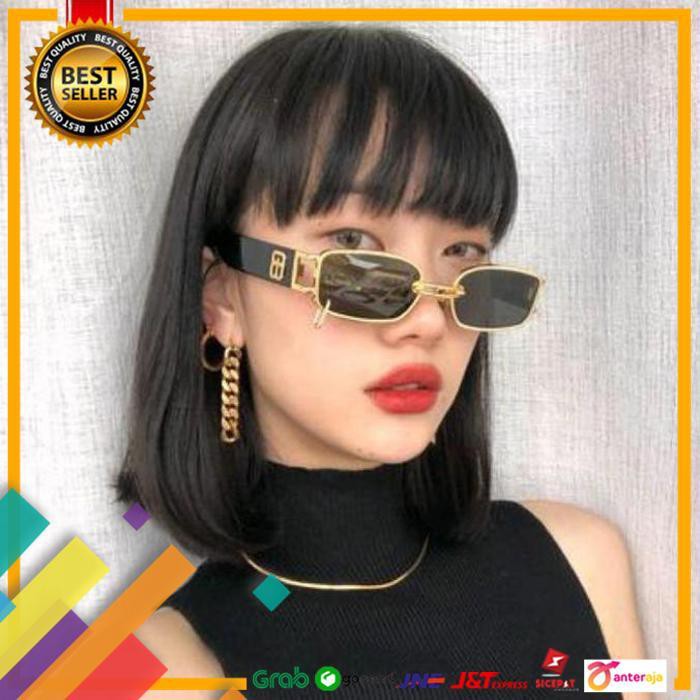 DEAL.. COD - GROSIR KACAMATA HITAM PRIA WANITA FASHION GENTLE MONSTER X KRIS ..TERLARIS