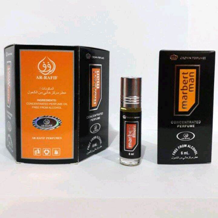 MARBERT MAN Parfum AR-RAFIF 6ml Minyak Wangi Pria Roll On Non Alkohol