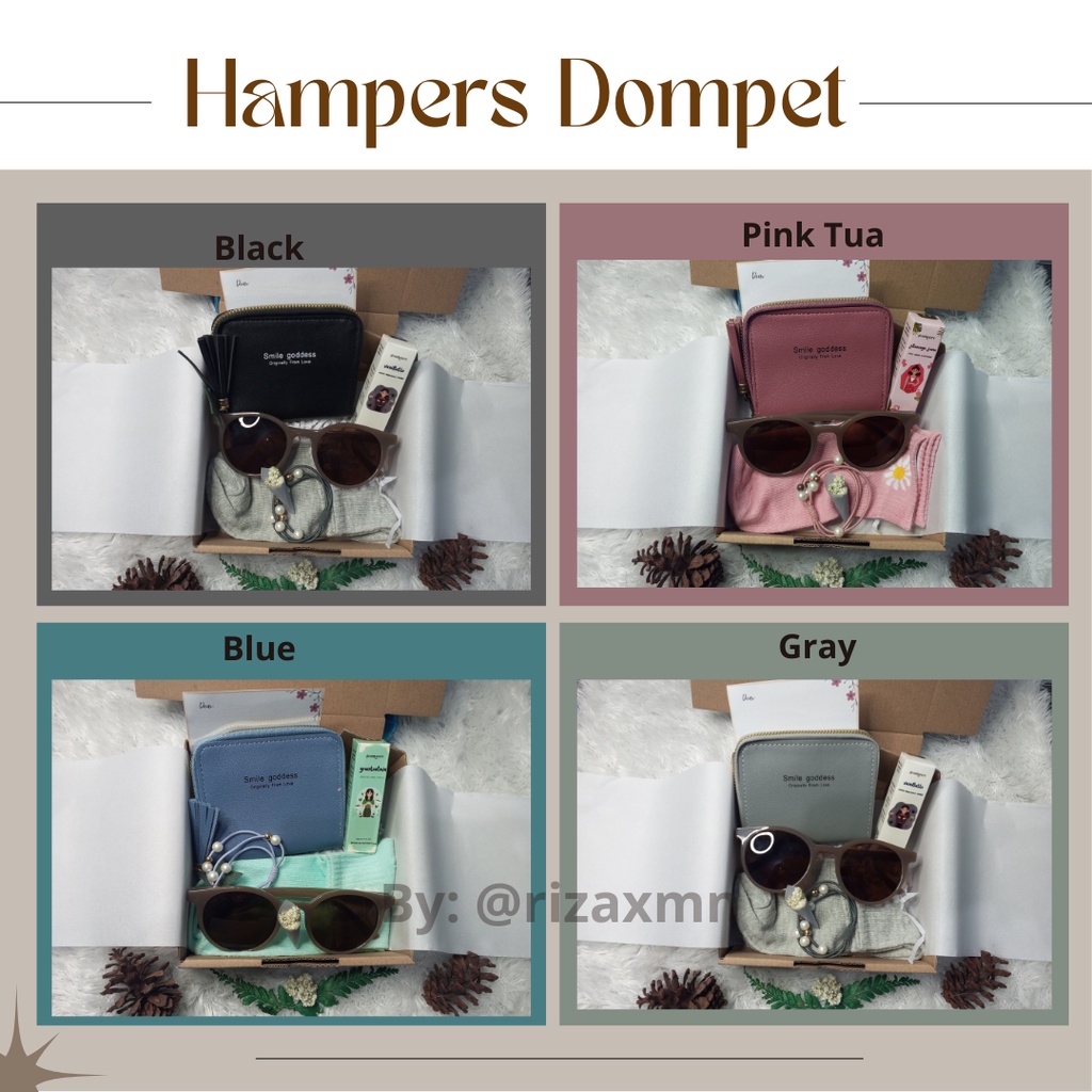 Hampers Dompet Cewek Kado Ulang Tahun / Wisuda / Anniversary