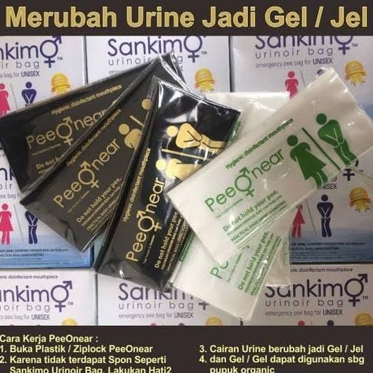 [Terlaris][Terbaru][Termurah] Kantong Urin/Kantong Kencing/Urine Bag Gel/Peepis/Sankimo/Paket haji