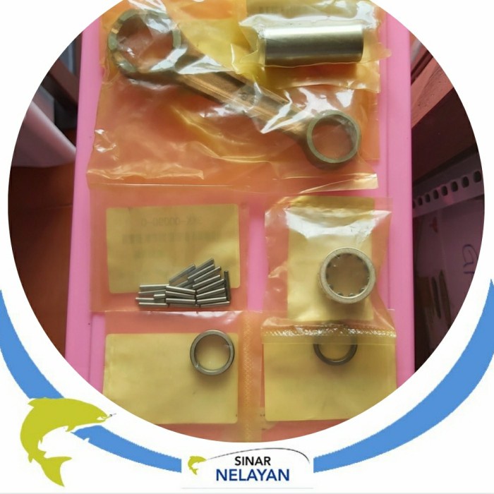 Connecting rod kit set stang seher tempel Tohatsu 30pk. Asli Tohatsu