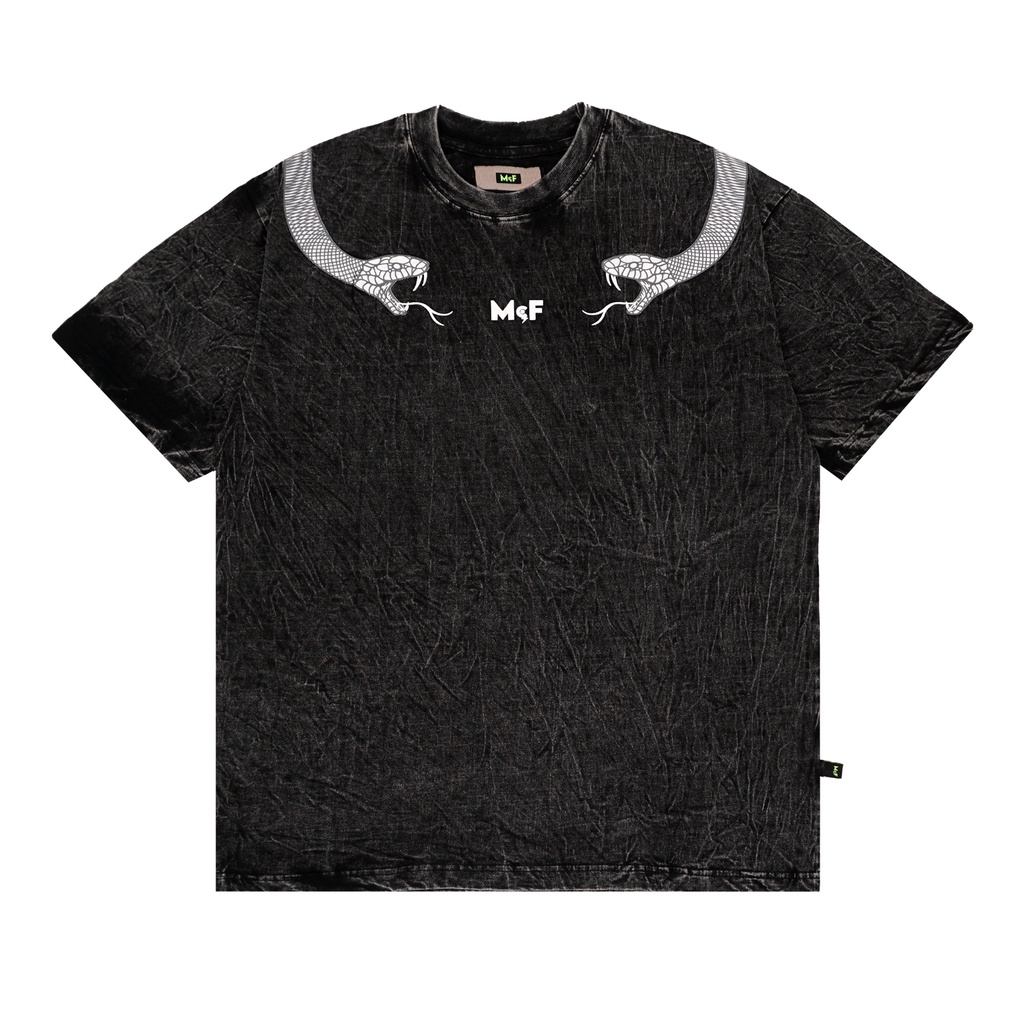 KAOS OVERSIZED WASHED MCF SNAKES TEES SHIRT