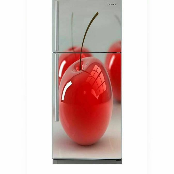 BISA COD Stiker kulkas 2 pintu jumbo