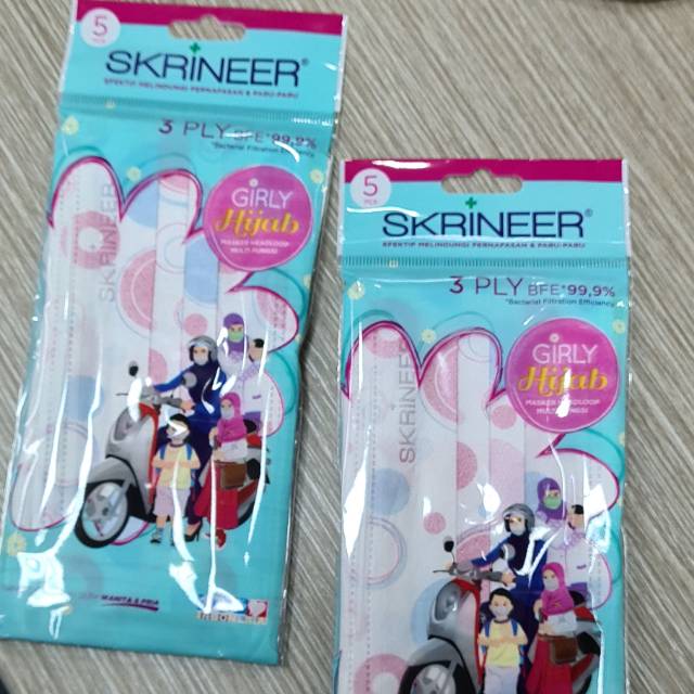 Masker Skrineer Hijab