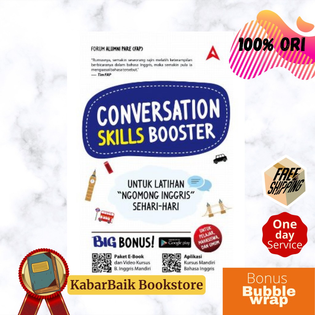 English Skill Booster Vocabulary, Conversation, Grammar - Conversation