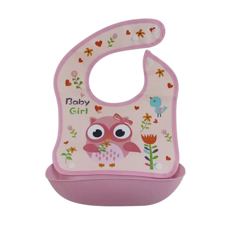 Baby Safe Crumb Catcher Bib BIB02 - Bib Bayi / Celemek / Tadah Iler / Alas Makan