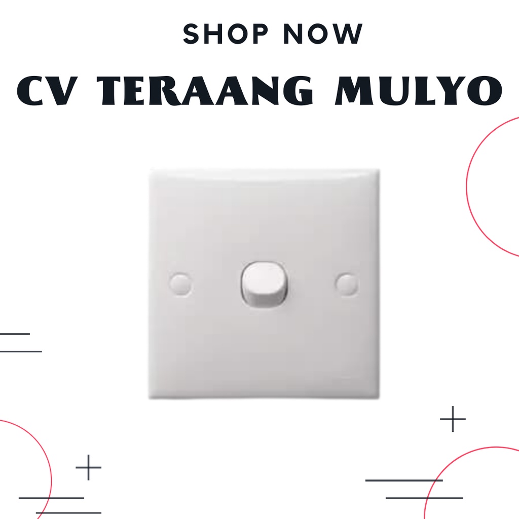 Saklar Engkel / Saklar Tunggal Tanam IB CLIPSAL SCHNEIDER