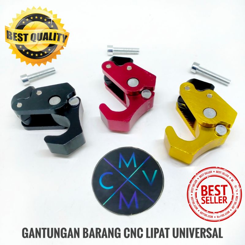 [PROMO] GANTUNGAN BARANG CAKAR LIPAT ALUMINIUM CNC MOTOR UNIVERSAL