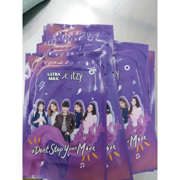 ULTRA MILK X ITZY PHOTOCARD