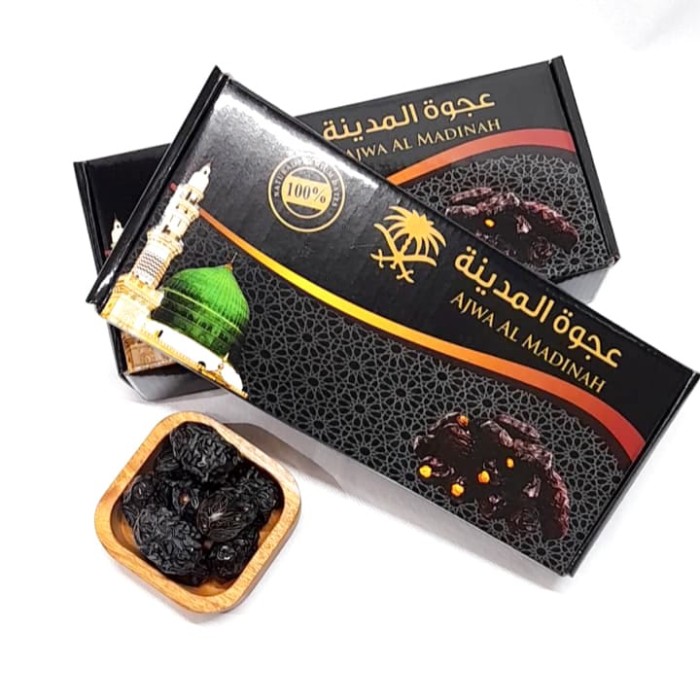 

Kurma Nabi Kurma Ajwa Kemasan Premium 500 Gram