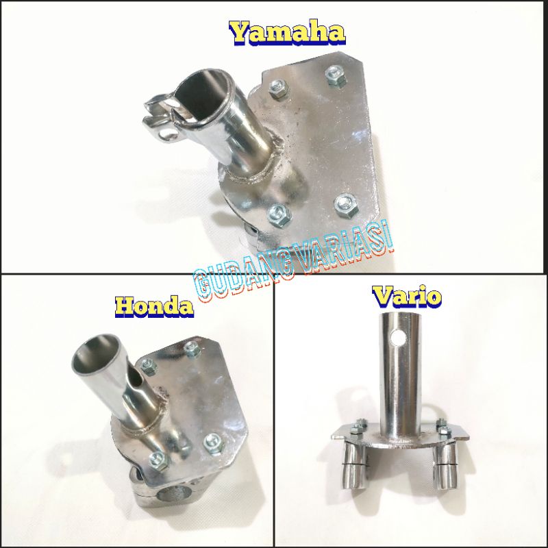 ADAPTOR STANG DUDUKAN STANG RACING HONDA YAMAHA VARIO UNIVERSAL/TRONDOL STANG