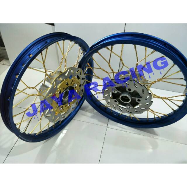 Paketan velg tdr ring 17 vixion new paket komplit plus stel jari jari plintir bbs reguest