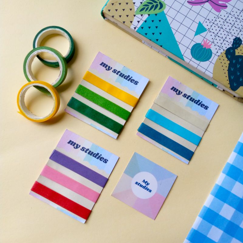

COLOURFUL WASHI-SAMPLE