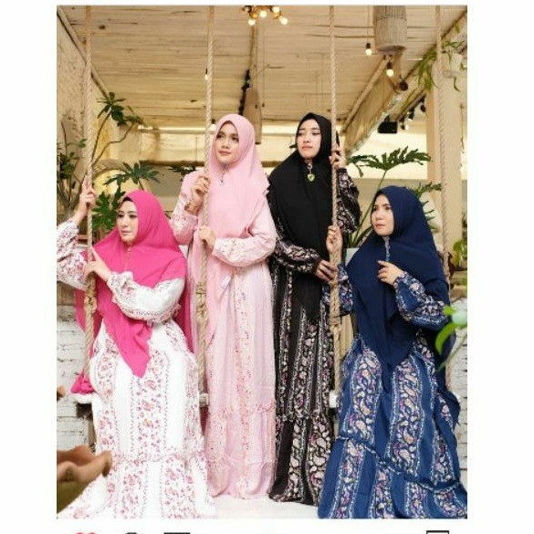 Syahdu dress sisa Pink&hitam
