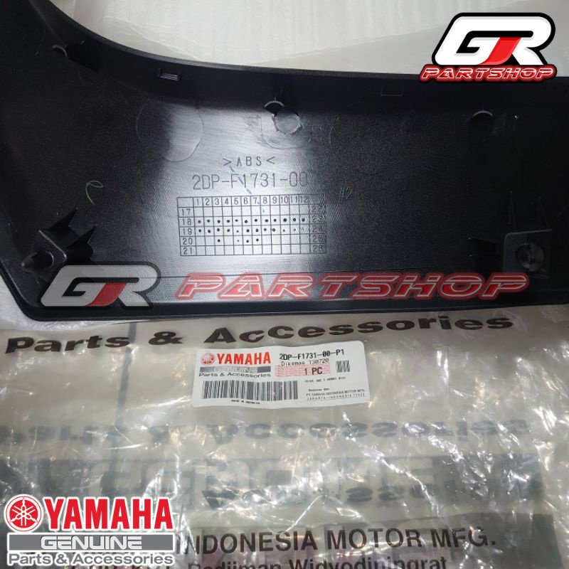 delta box abu doff brown mat 2DP-P1 nmax old original yamaha cover samping tangki bensin body tengah ori ygp kanan kiri di varian