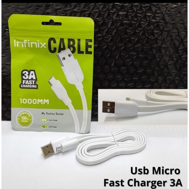 Kabel Data Kabel Charger Kabel Casan Micro Usb Type C Infinix Fast Charging