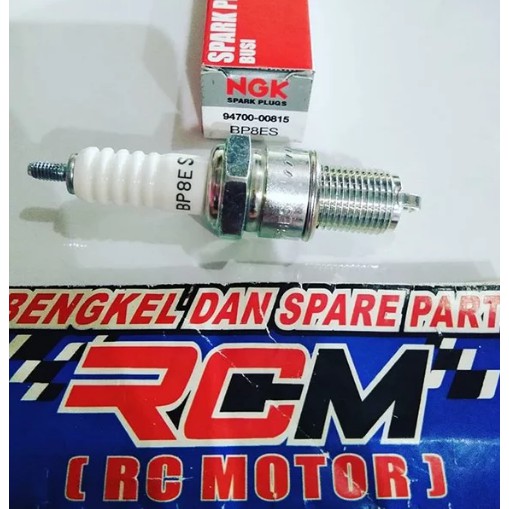 BUSI SPARK PLUG NGK BP8ES RXZ RX-Z ORI ORIGINAL YAMAHA ASLI