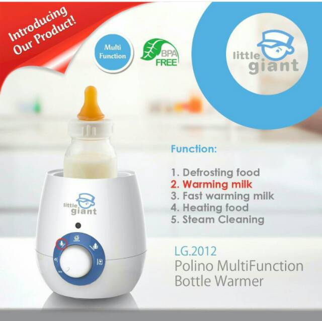 PEMANAS ASI Little Giant Polino Multifunction Bottle Warmer