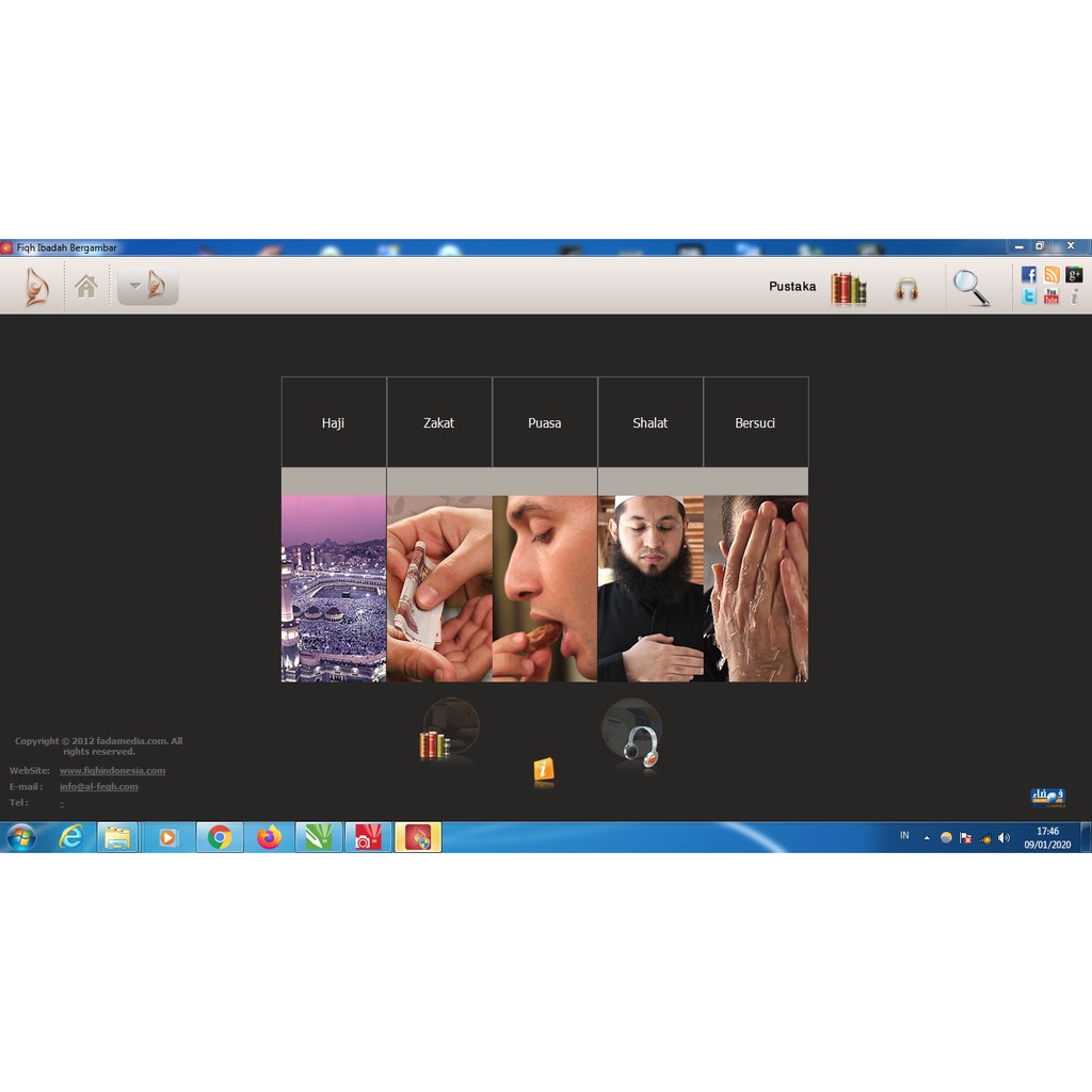 Aplikasi Fiqih Bergambar untuk Windows