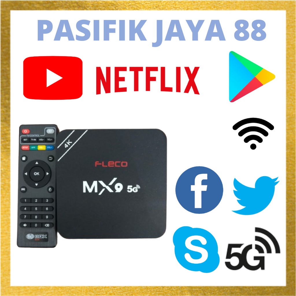 SMART TV BOX ANDROID 4K HD 2GB+16GB HEVC ULTRA HD/ TV BOX ANDROID