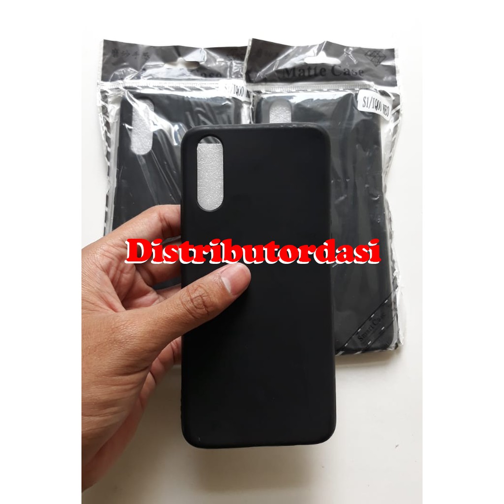 SOFTCASE CASE TPU SILIKON CASING KONDOM blackmatte case Vivo S1 ready stok grosir