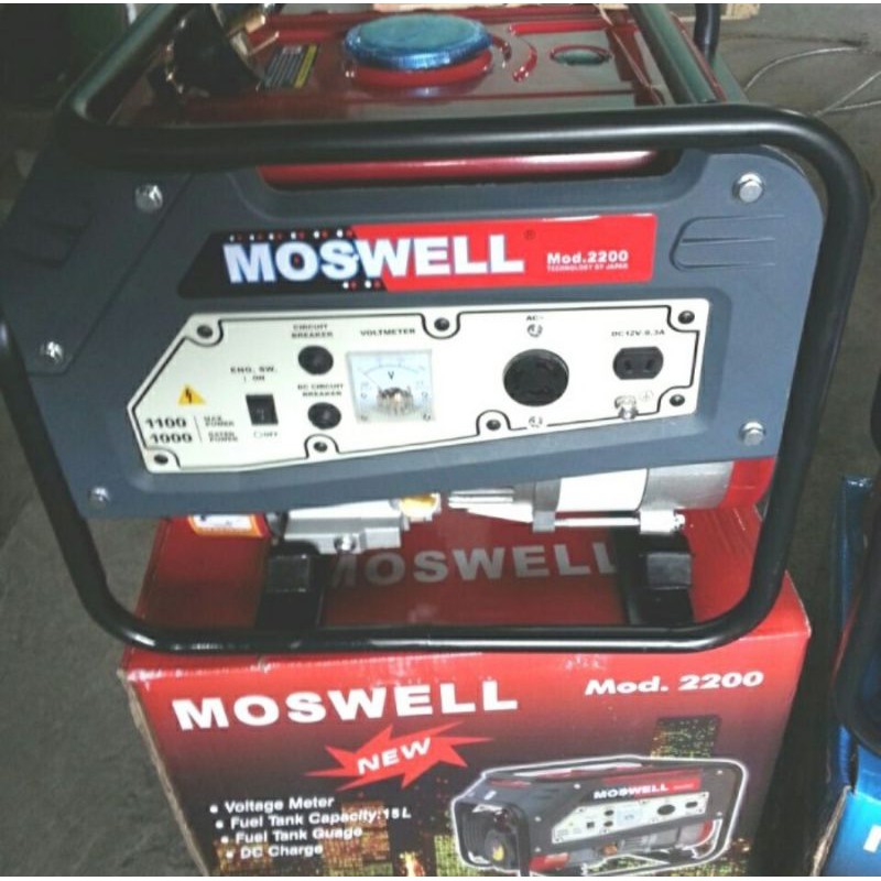 Genset 1000watt 4tak berkualitas super original merk IMD Moswell