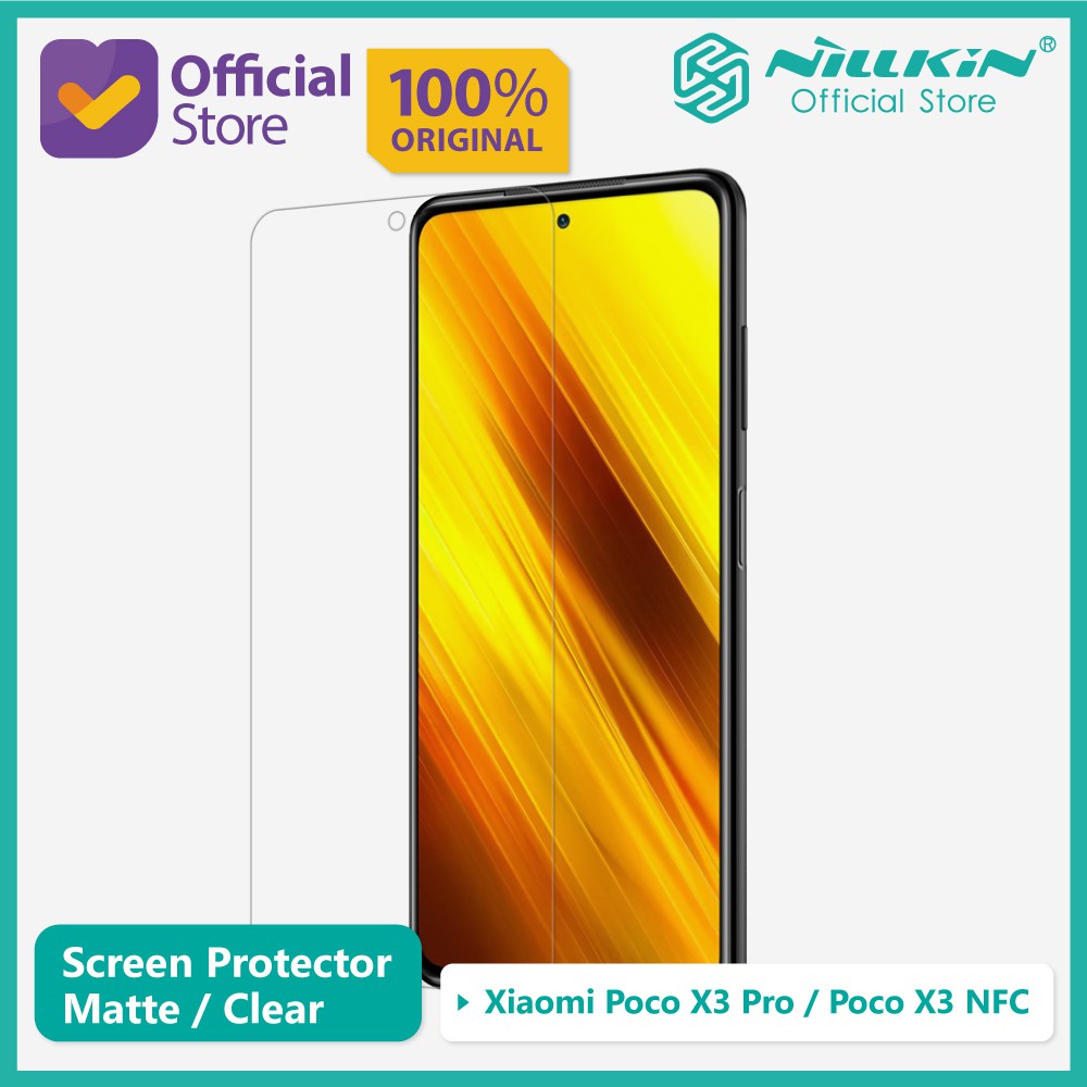 screen protector xiaomi poco x3 pro   nfc nillkin