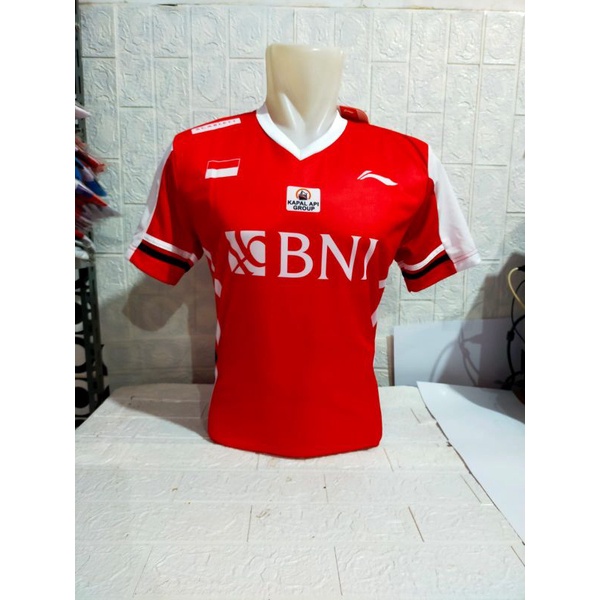 BAJU BADMINTON DEWASA/ATASAN BADMINTON L159 JERSEY BULUTANGKIS