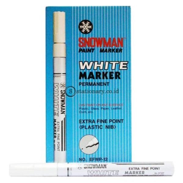 

EXTRA FINE Spidol Snowman Putih Paint Marker