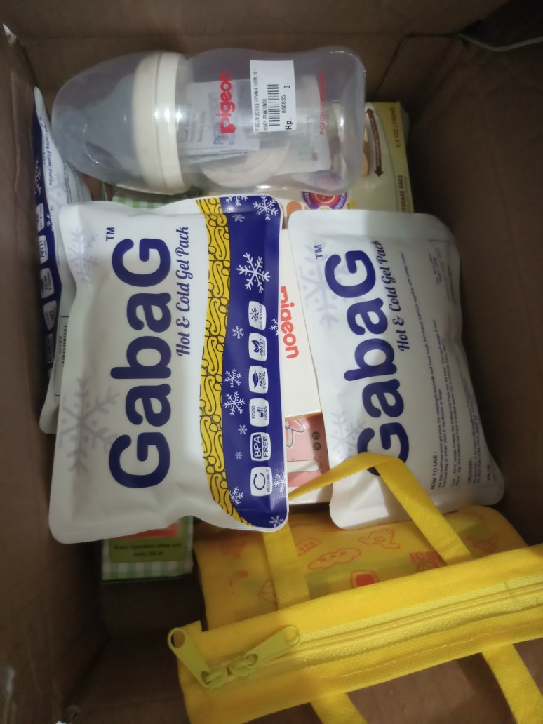 *terlaris* Gabag Ice Gel Mini / Gabag Kids Ice Cream / Burger 200gr 200 Gr