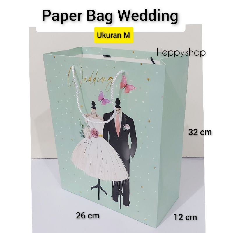 

Paper Bag Wedding, Paper Bag Kado Pernikahan