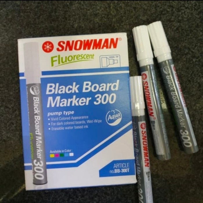 

Spidol SNOWMAN Blackboard Marker 300