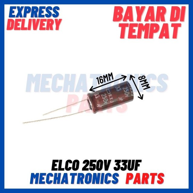 [PAS-9574] ELCO 250V 33UF