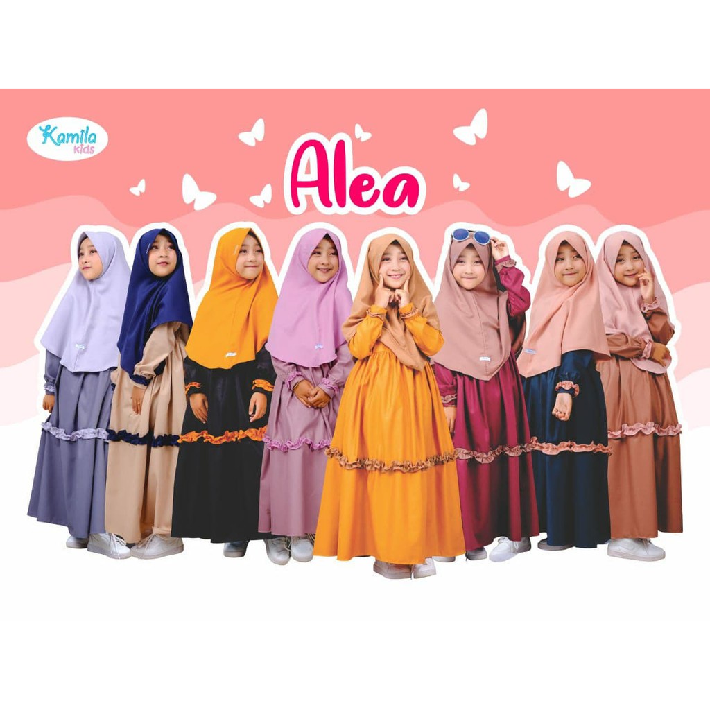 Set Gamis Anak Alea by Kamila Kids