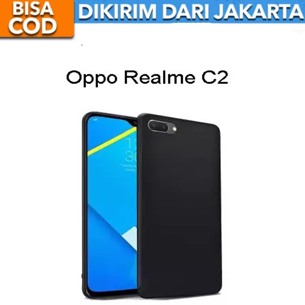 SoftCase Black Matte for Oppo Realme C2/ Oppo A1K