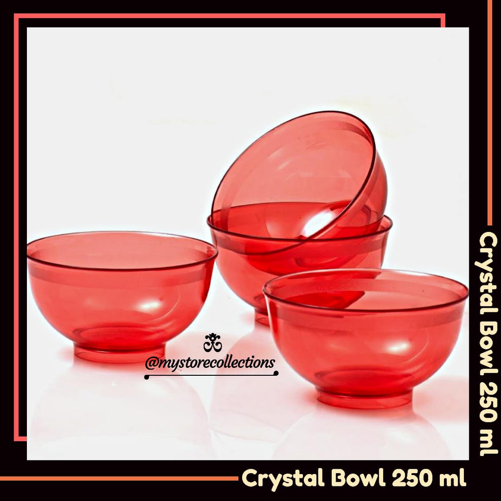 PROMO Tupperware  Crystal Bowl PEACH