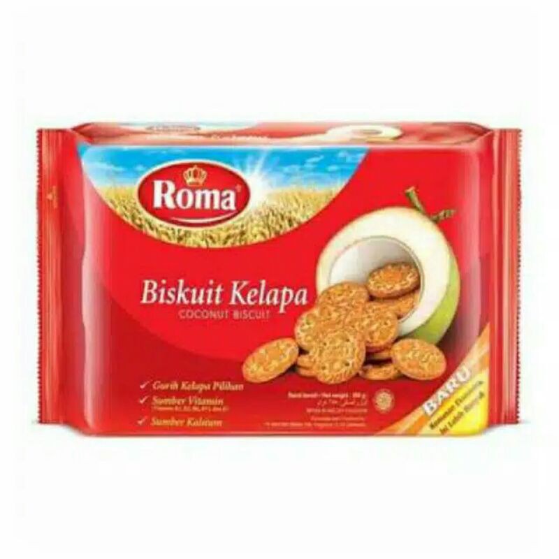 

BISKUIT ROMA KELAPA 300gr