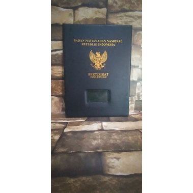 

map ijazah/sampul serifikat tanah