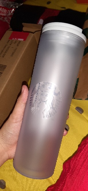 Starbucks Tumbler - Crosby White Badge