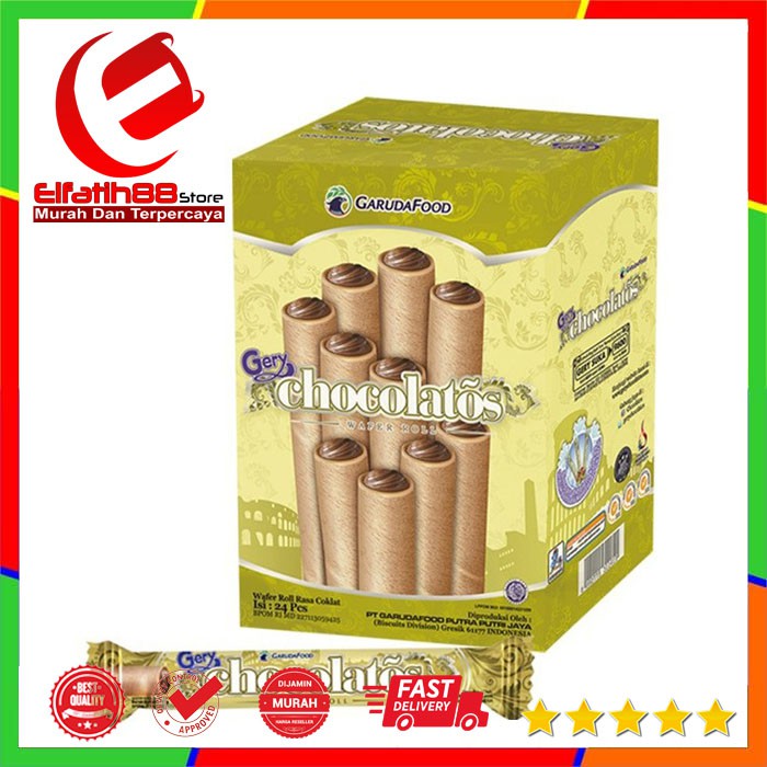 

Gery Chocolatos 500 - 1 Box Isi 24 Pcs