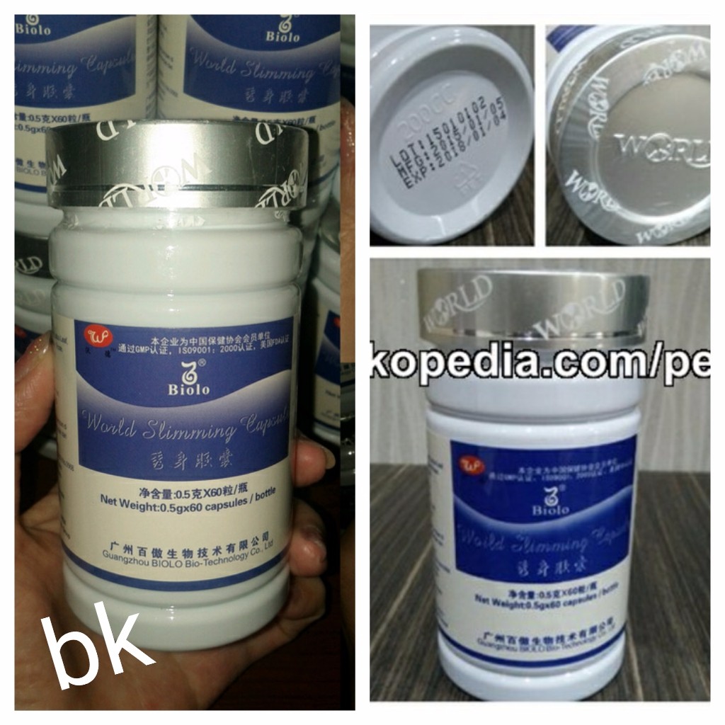 WSC BIOLO (WORLD SLIMMING CAPSULE) WOOTEKH MURAH