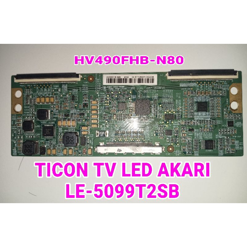 TICON TV LED AKARI LE-5099T2SB. HV490FHB-N80