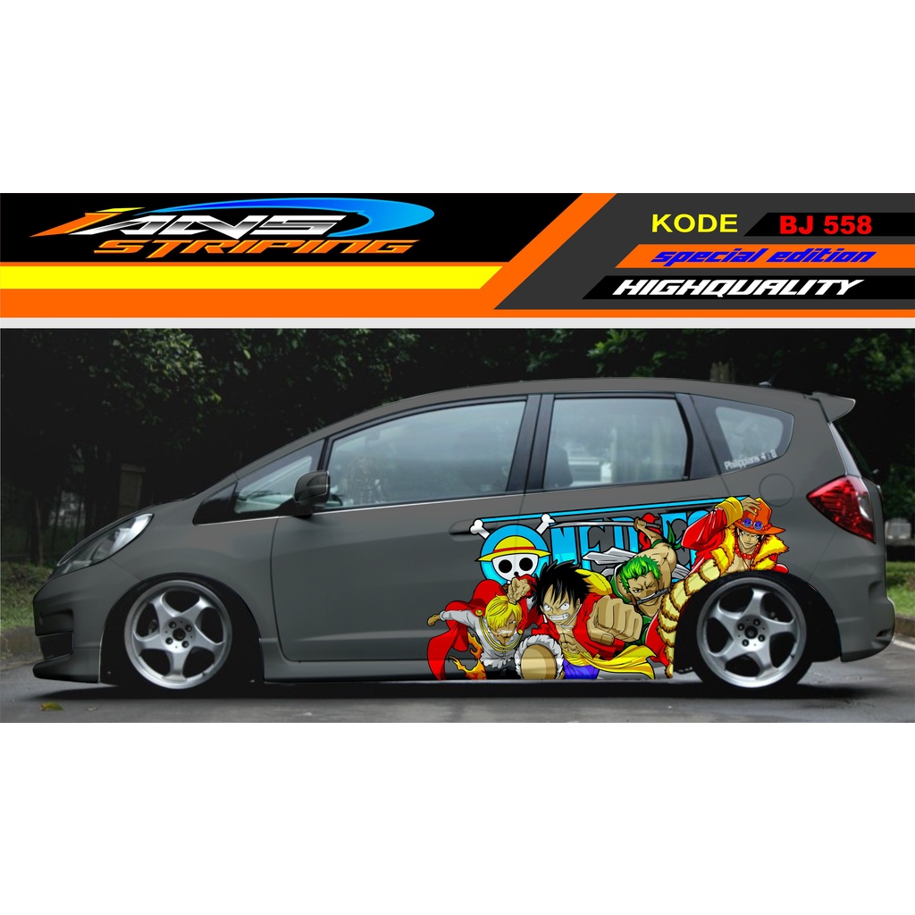 DECAL MOBIL JAZZ BRIO AGYA YARIS / STIKER MOBIL / VARIASI HONDA JESS / DECAL STIKER MOBIL